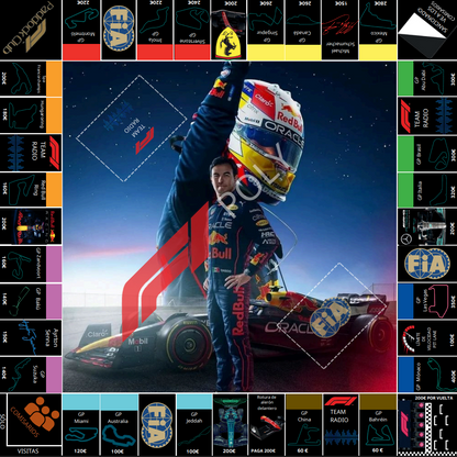 Juego de mesa de la Formula 1 en PDF