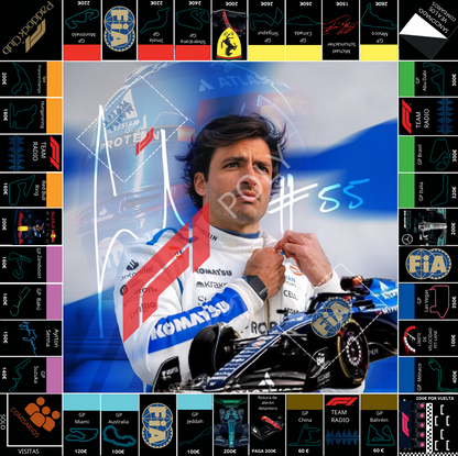 Juego de mesa de la Formula 1 en PDF