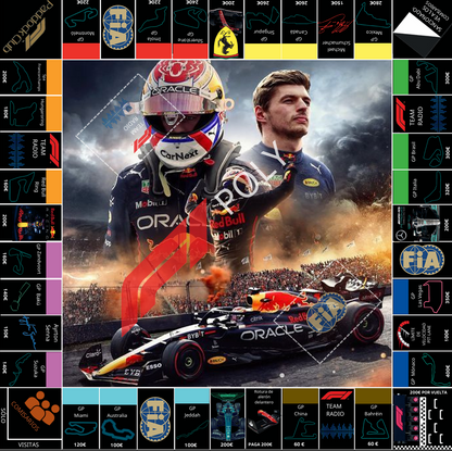 Juego de mesa de la Formula 1 en PDF