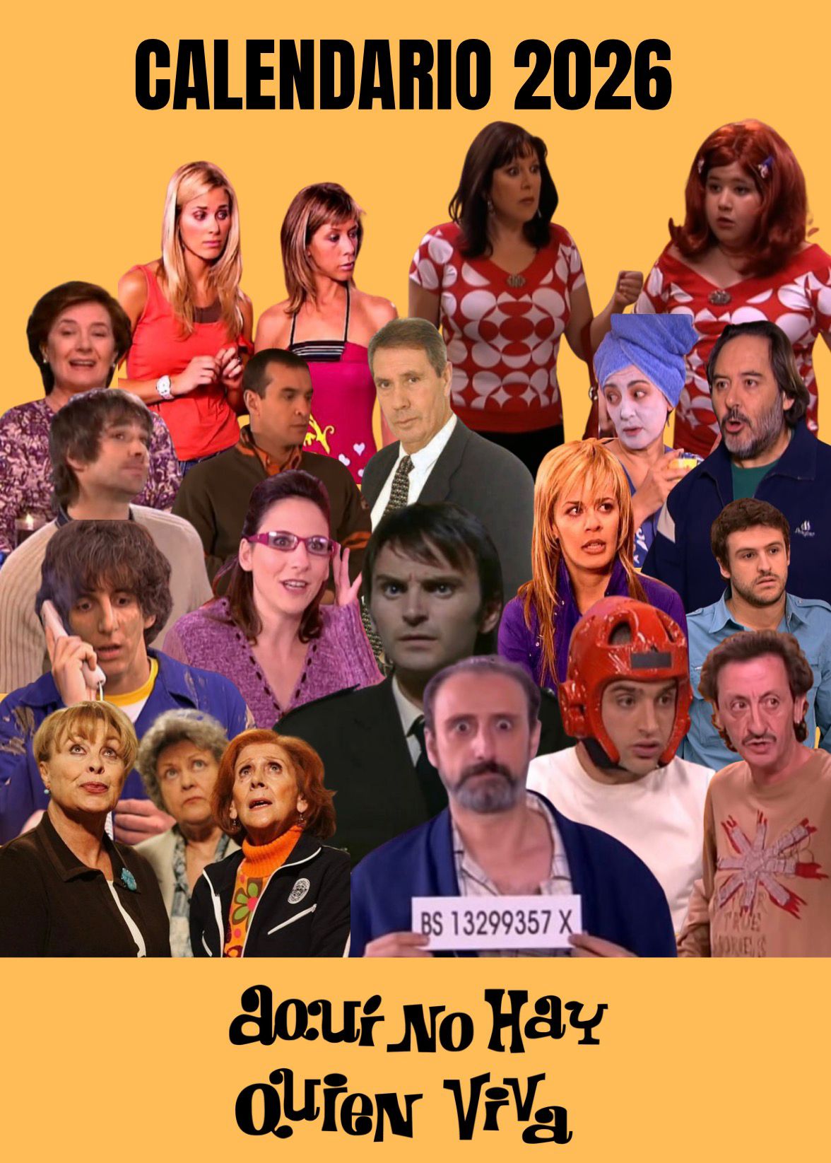 Calendario ANHQV en físico