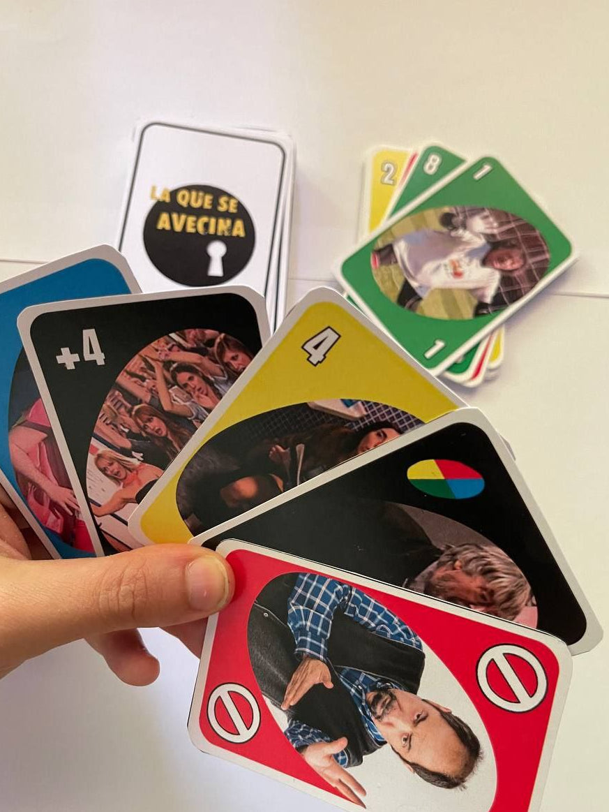 Juego de cartas de La que se avecina en PDF